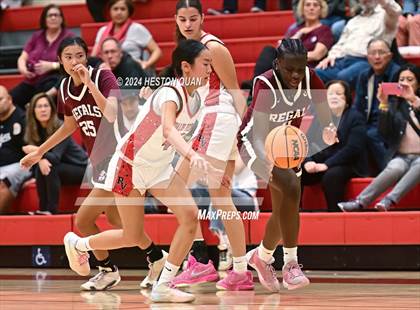 Thumbnail 3 in Notre Dame Academy vs. Palos Verdes (Battle at the Beach) photogallery.