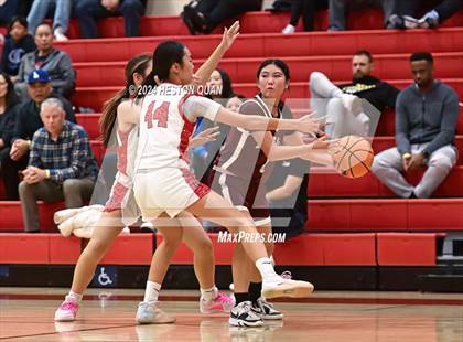 Thumbnail 2 in Notre Dame Academy vs. Palos Verdes (Battle at the Beach) photogallery.