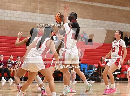 Thumbnail 3 in Notre Dame Academy vs. Palos Verdes (Battle at the Beach) photogallery.
