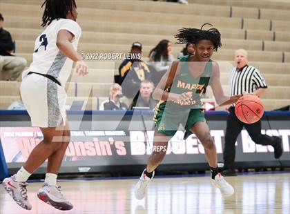 Thumbnail 3 in Pius XI Catholic VS Martin Luther (Wisconsin Basketball Yearbook Shootout) photogallery.