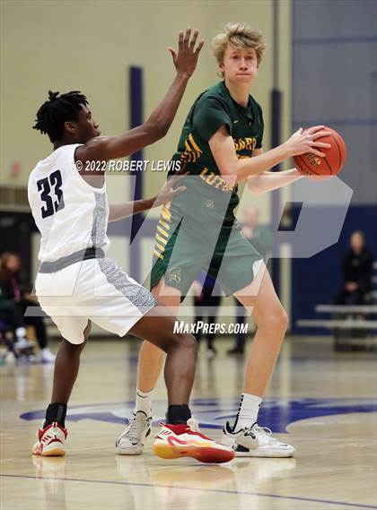 Thumbnail 3 in Pius XI Catholic VS Martin Luther (Wisconsin Basketball Yearbook Shootout) photogallery.