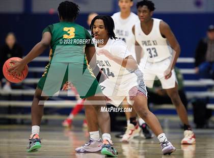 Thumbnail 1 in Pius XI Catholic VS Martin Luther (Wisconsin Basketball Yearbook Shootout) photogallery.
