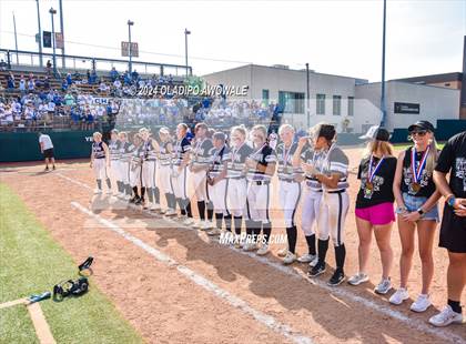 Thumbnail 2 in Beckville vs. Forsan (UIL 2A Softball Semifinal) photogallery.