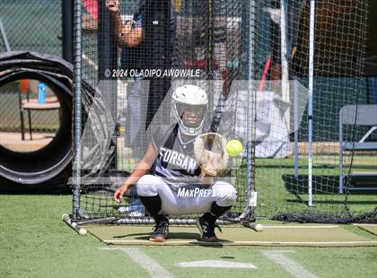Thumbnail 3 in Beckville vs. Forsan (UIL 2A Softball Semifinal) photogallery.