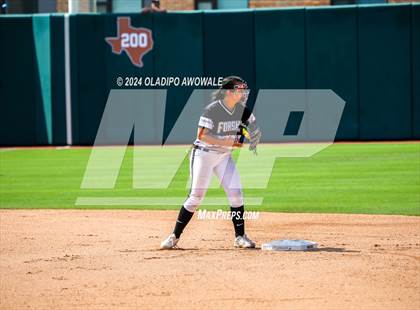 Thumbnail 2 in Beckville vs. Forsan (UIL 2A Softball Semifinal) photogallery.