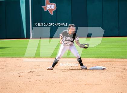 Thumbnail 3 in Beckville vs. Forsan (UIL 2A Softball Semifinal) photogallery.