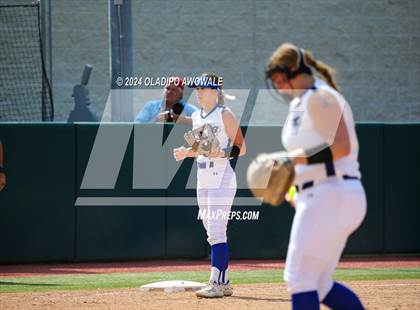 Thumbnail 1 in Beckville vs. Forsan (UIL 2A Softball Semifinal) photogallery.