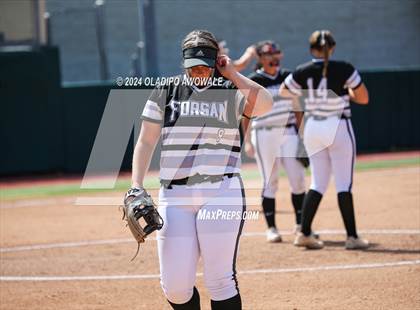 Thumbnail 1 in Beckville vs. Forsan (UIL 2A Softball Semifinal) photogallery.