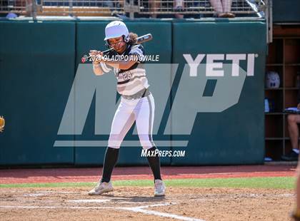 Thumbnail 2 in Beckville vs. Forsan (UIL 2A Softball Semifinal) photogallery.
