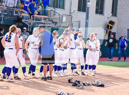 Thumbnail 1 in Beckville vs. Forsan (UIL 2A Softball Semifinal) photogallery.