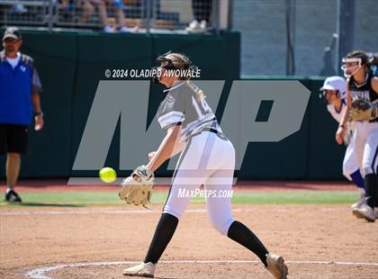 Thumbnail 2 in Beckville vs. Forsan (UIL 2A Softball Semifinal) photogallery.