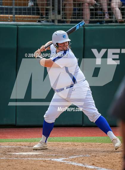 Thumbnail 2 in Beckville vs. Forsan (UIL 2A Softball Semifinal) photogallery.