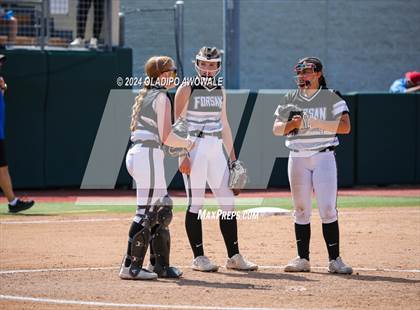 Thumbnail 1 in Beckville vs. Forsan (UIL 2A Softball Semifinal) photogallery.