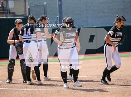 Thumbnail 3 in Beckville vs. Forsan (UIL 2A Softball Semifinal) photogallery.