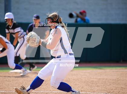 Thumbnail 1 in Beckville vs. Forsan (UIL 2A Softball Semifinal) photogallery.