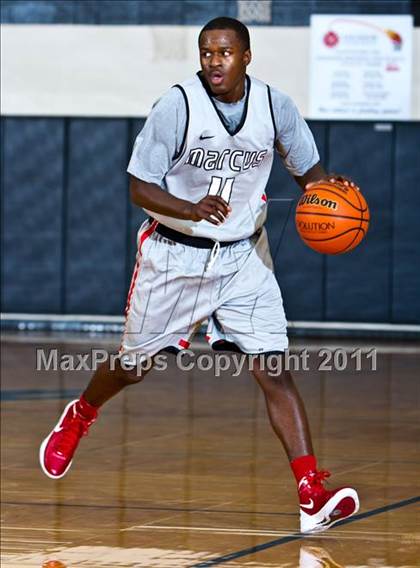 Thumbnail 1 in Madison vs Flower Mound Marcus (McDonald's Texas Invitational) photogallery.