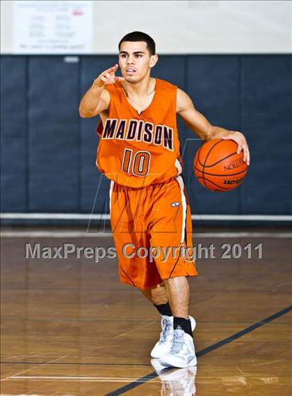 Thumbnail 1 in Madison vs Flower Mound Marcus (McDonald's Texas Invitational) photogallery.