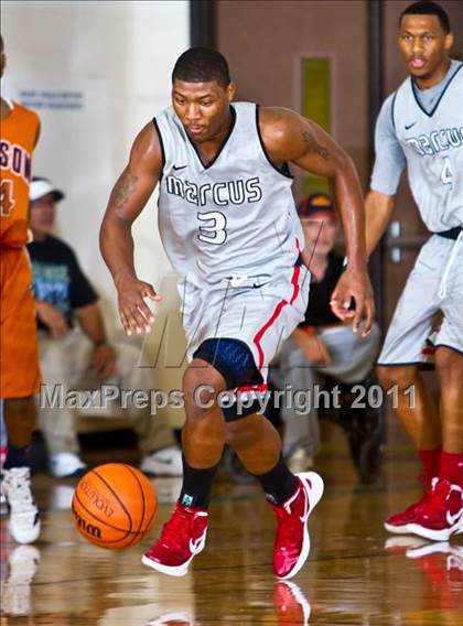 Thumbnail 1 in Madison vs Flower Mound Marcus (McDonald's Texas Invitational) photogallery.