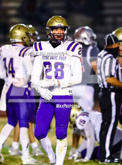 Thumbnail 3 in Notre Dame Prep vs. Ironwood photogallery.