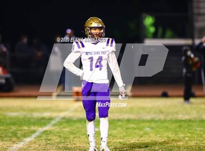 Thumbnail 1 in Notre Dame Prep vs. Ironwood photogallery.