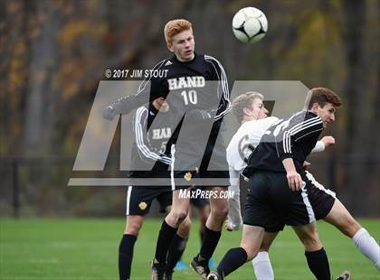 Thumbnail 1 in Hand @ Joel Barlow (CIAC Class L 2nd Round) photogallery.