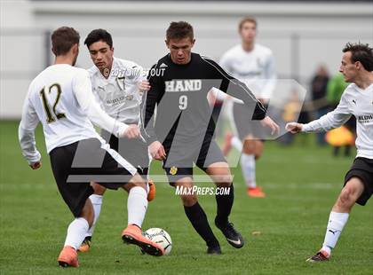 Thumbnail 1 in Hand @ Joel Barlow (CIAC Class L 2nd Round) photogallery.