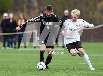 Thumbnail 1 in Hand @ Joel Barlow (CIAC Class L 2nd Round) photogallery.