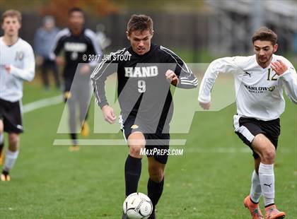 Thumbnail 2 in Hand @ Joel Barlow (CIAC Class L 2nd Round) photogallery.