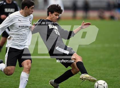 Thumbnail 1 in Hand @ Joel Barlow (CIAC Class L 2nd Round) photogallery.