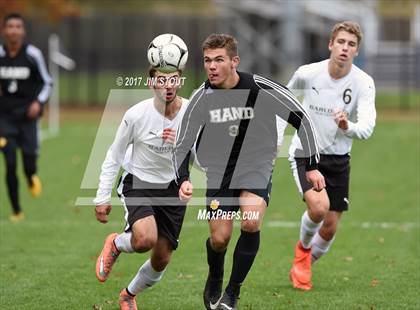 Thumbnail 1 in Hand @ Joel Barlow (CIAC Class L 2nd Round) photogallery.