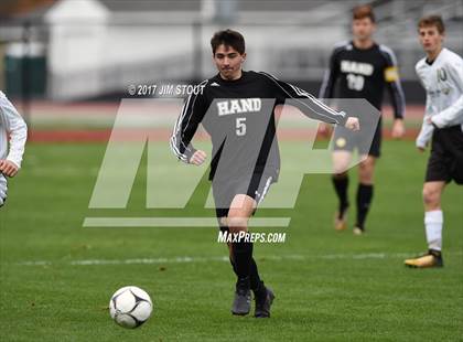 Thumbnail 3 in Hand @ Joel Barlow (CIAC Class L 2nd Round) photogallery.