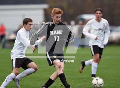 Thumbnail 1 in Hand @ Joel Barlow (CIAC Class L 2nd Round) photogallery.