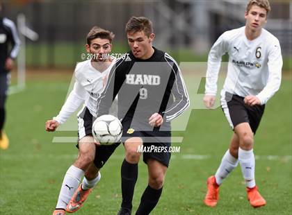 Thumbnail 2 in Hand @ Joel Barlow (CIAC Class L 2nd Round) photogallery.