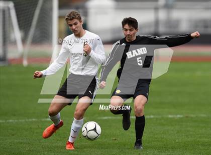 Thumbnail 2 in Hand @ Joel Barlow (CIAC Class L 2nd Round) photogallery.