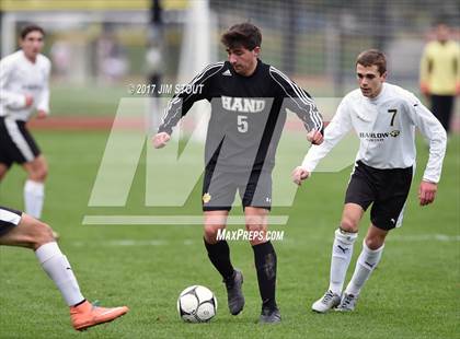 Thumbnail 2 in Hand @ Joel Barlow (CIAC Class L 2nd Round) photogallery.