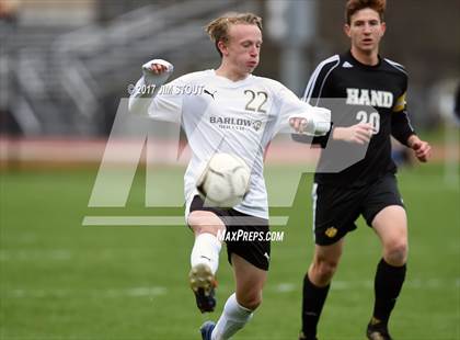 Thumbnail 2 in Hand @ Joel Barlow (CIAC Class L 2nd Round) photogallery.