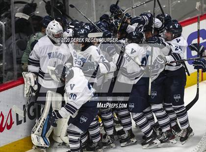 Thumbnail 1 in Valor Christian vs. Regis Jesuit (CHSAA Frozen Four) photogallery.