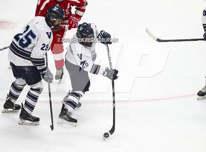 Thumbnail 2 in Valor Christian vs. Regis Jesuit (CHSAA Frozen Four) photogallery.