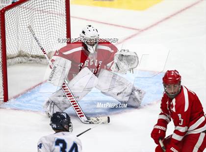 Thumbnail 1 in Valor Christian vs. Regis Jesuit (CHSAA Frozen Four) photogallery.