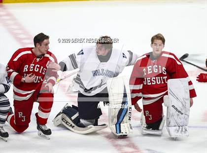 Thumbnail 2 in Valor Christian vs. Regis Jesuit (CHSAA Frozen Four) photogallery.
