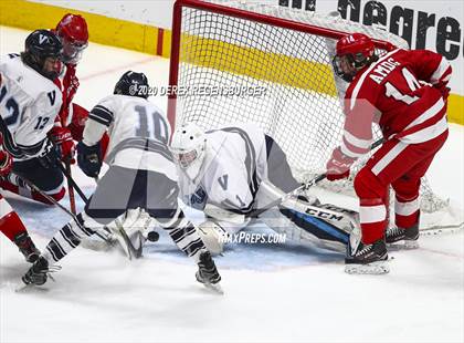 Thumbnail 3 in Valor Christian vs. Regis Jesuit (CHSAA Frozen Four) photogallery.