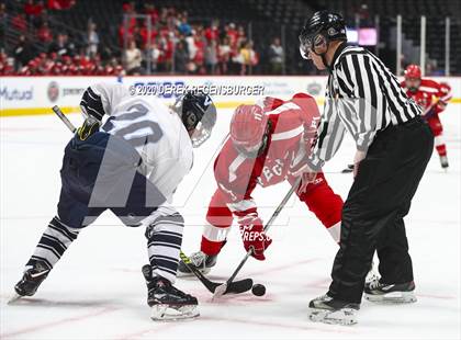 Thumbnail 2 in Valor Christian vs. Regis Jesuit (CHSAA Frozen Four) photogallery.