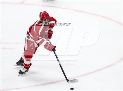 Thumbnail 1 in Valor Christian vs. Regis Jesuit (CHSAA Frozen Four) photogallery.