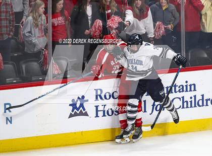 Thumbnail 2 in Valor Christian vs. Regis Jesuit (CHSAA Frozen Four) photogallery.
