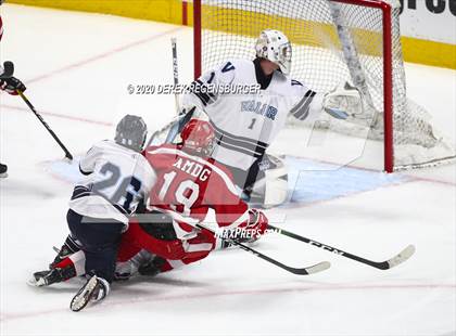Thumbnail 2 in Valor Christian vs. Regis Jesuit (CHSAA Frozen Four) photogallery.