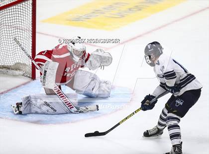 Thumbnail 1 in Valor Christian vs. Regis Jesuit (CHSAA Frozen Four) photogallery.