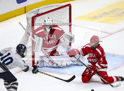 Thumbnail 2 in Valor Christian vs. Regis Jesuit (CHSAA Frozen Four) photogallery.