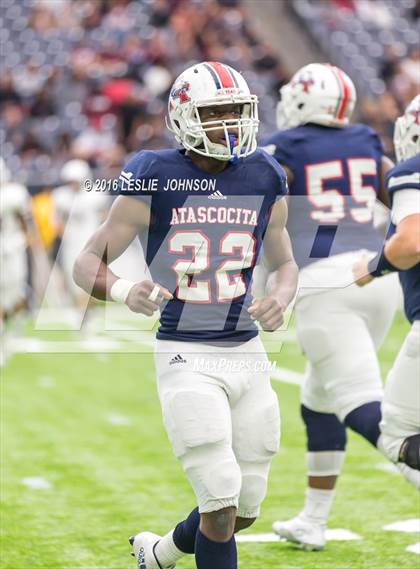 Thumbnail 3 in Pearland vs Atascocita (6A Bi-District Playoff) photogallery.