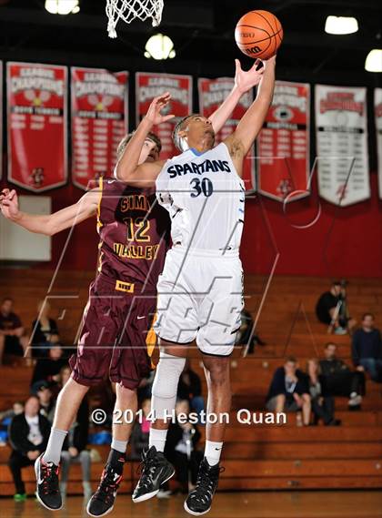 Thumbnail 3 in Simi Valley @ Villa Park (MaxPreps Holiday Classic) photogallery.