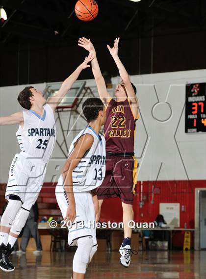 Thumbnail 3 in Simi Valley @ Villa Park (MaxPreps Holiday Classic) photogallery.